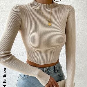 Cute cream sweater